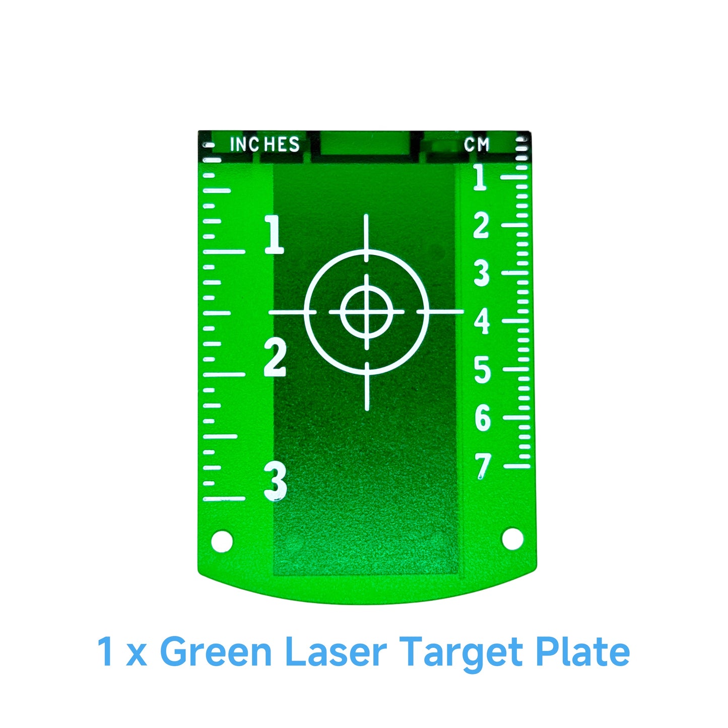 Laser Target | Laser Level Magnetic Target | Laser Level Accessories | Reflective Board with Green and Red Light | Top with Magnet, Adhesive to Metal Steel Surface | Centimeter and Inch Scale Markings | DIY Tool, Suitable for