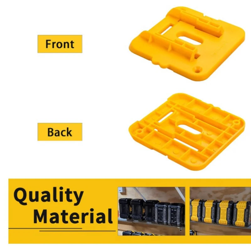 Suporte Organizador de Bateria para Milwaukee, Dewalt e Makita – Praticidade e Segurança na Sua Oficina