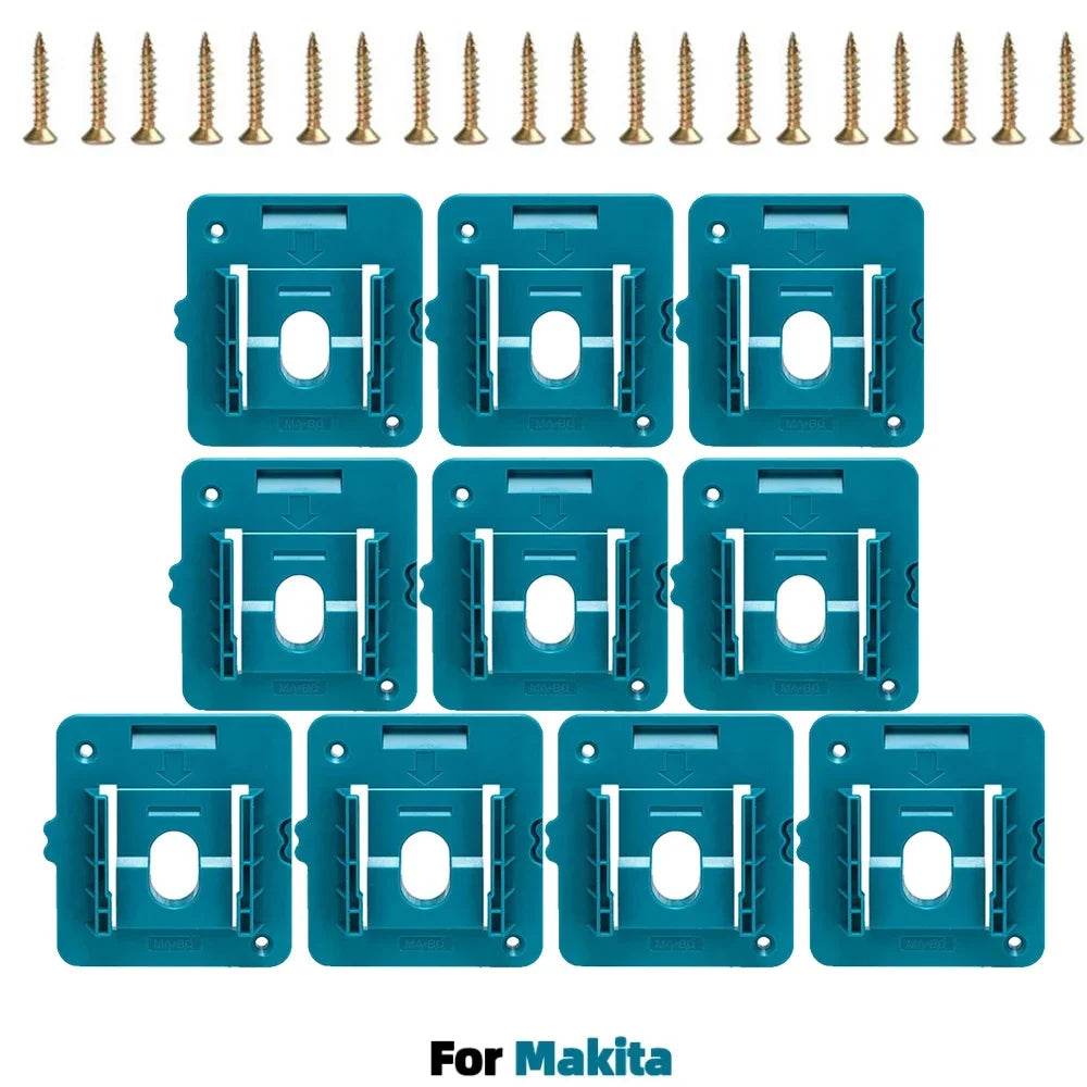 Suporte Organizador de Bateria para Milwaukee, Dewalt e Makita – Praticidade e Segurança na Sua Oficina