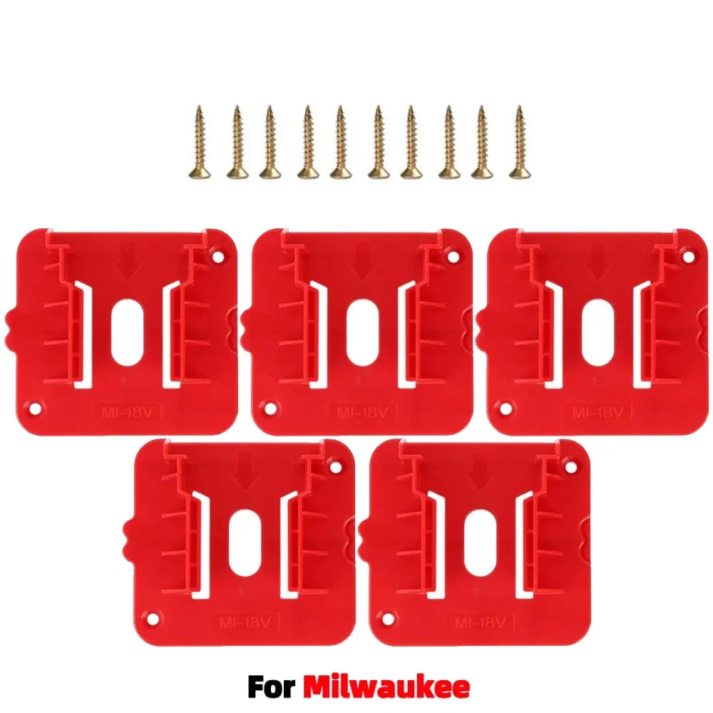 Suporte Organizador de Bateria para Milwaukee, Dewalt e Makita – Praticidade e Segurança na Sua Oficina