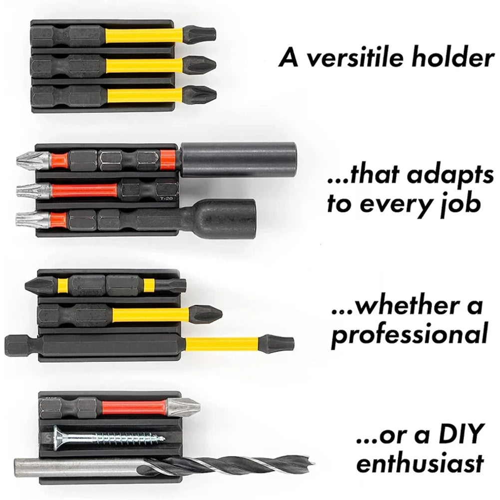 Suporte Magnético para Bits – Compatível com Furadeiras Milwaukee & DeWalt!