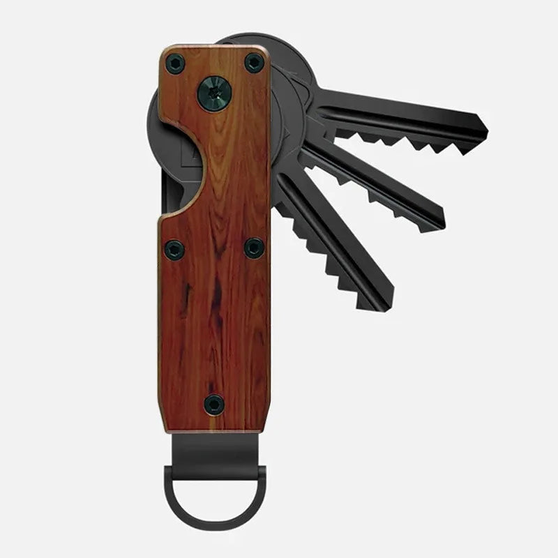 Porta-Chaves Compacto Minimalista – Organizador de 1 a 5 Chaves