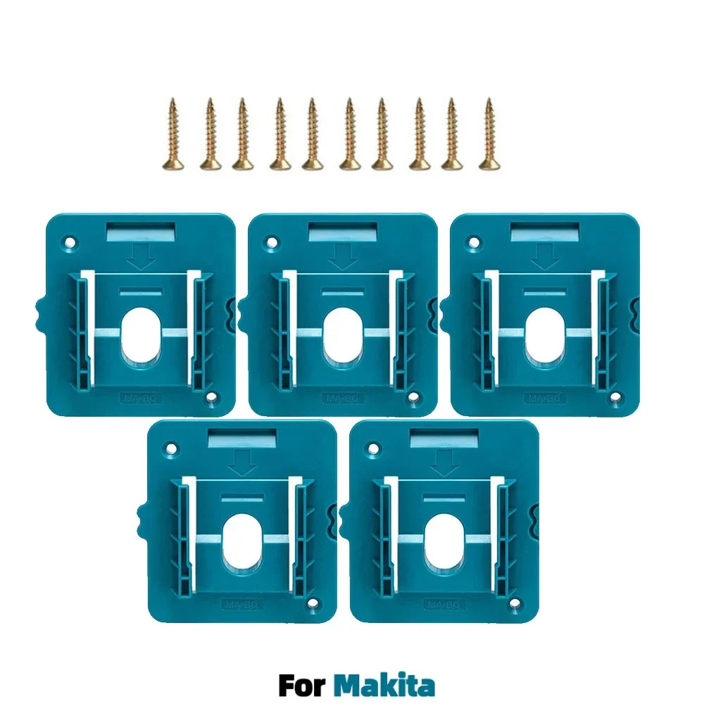 Suporte Organizador de Bateria para Milwaukee, Dewalt e Makita – Praticidade e Segurança na Sua Oficina
