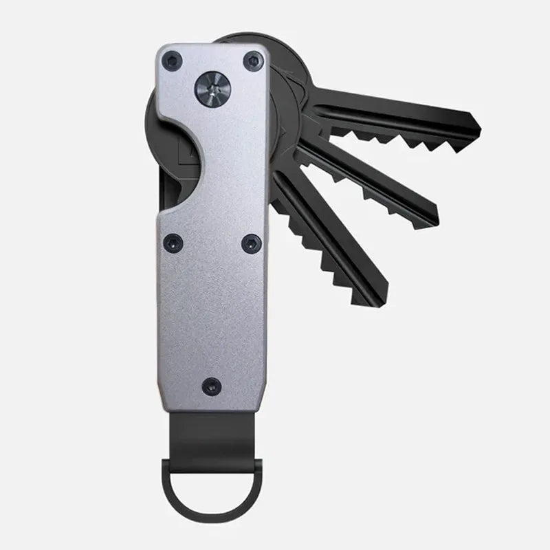 Porta-Chaves Compacto Minimalista – Organizador de 1 a 5 Chaves