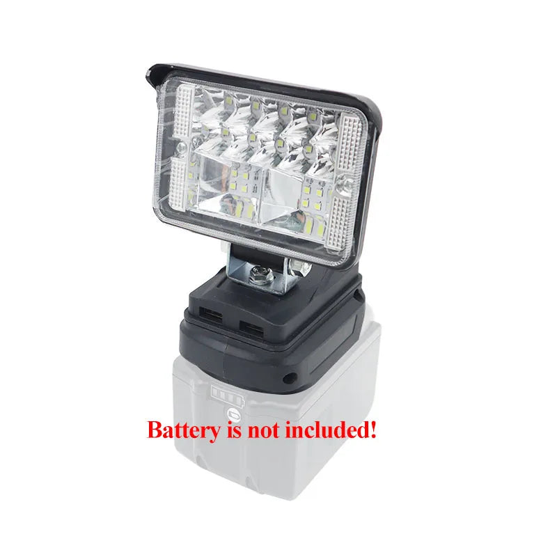 Luminária Portátil LED Recarregável para Trabalho – Potência e Praticidade em Qualquer Lugar