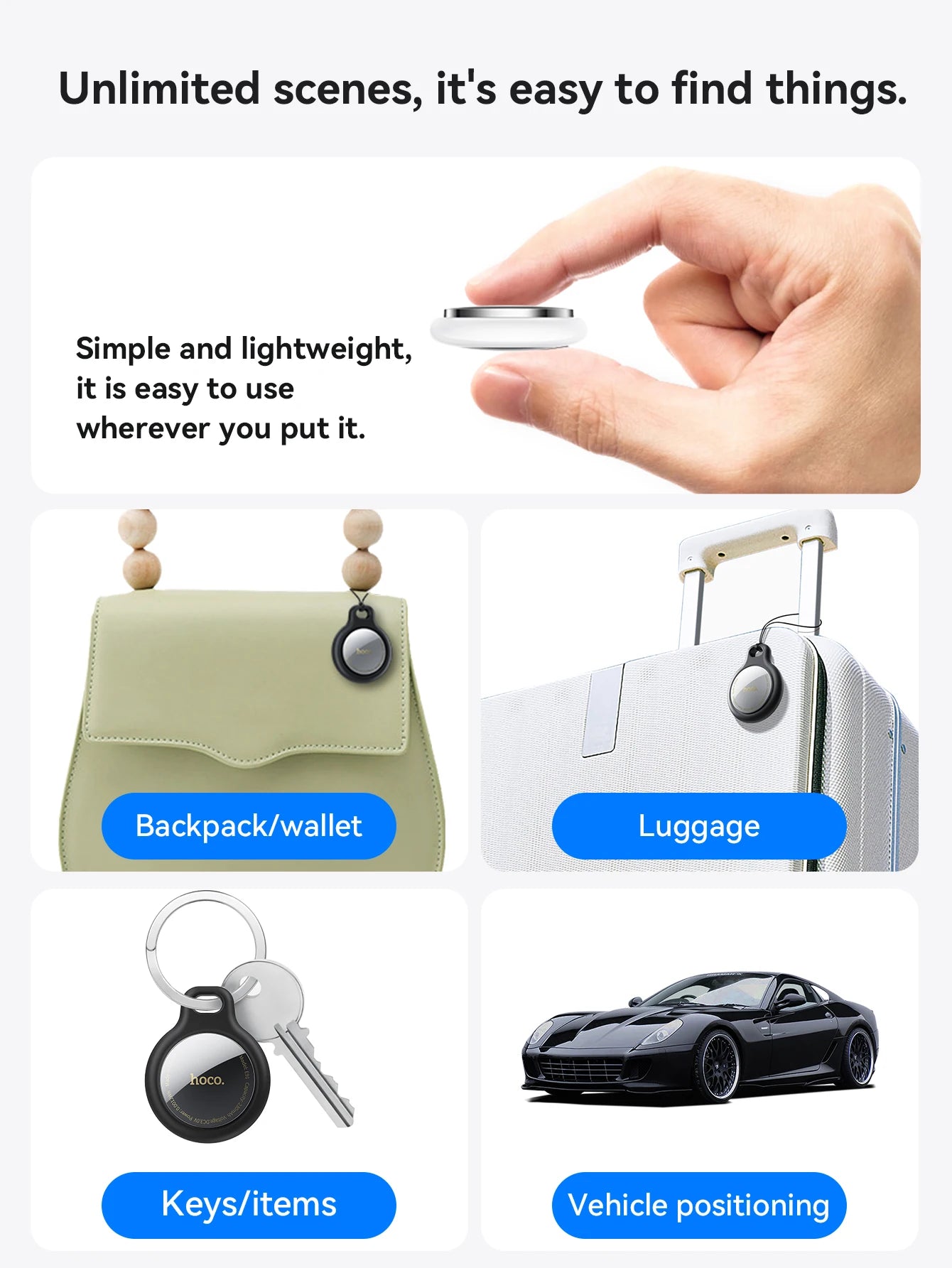 E91 Airtag Bluetooth GPS Smart Tracker