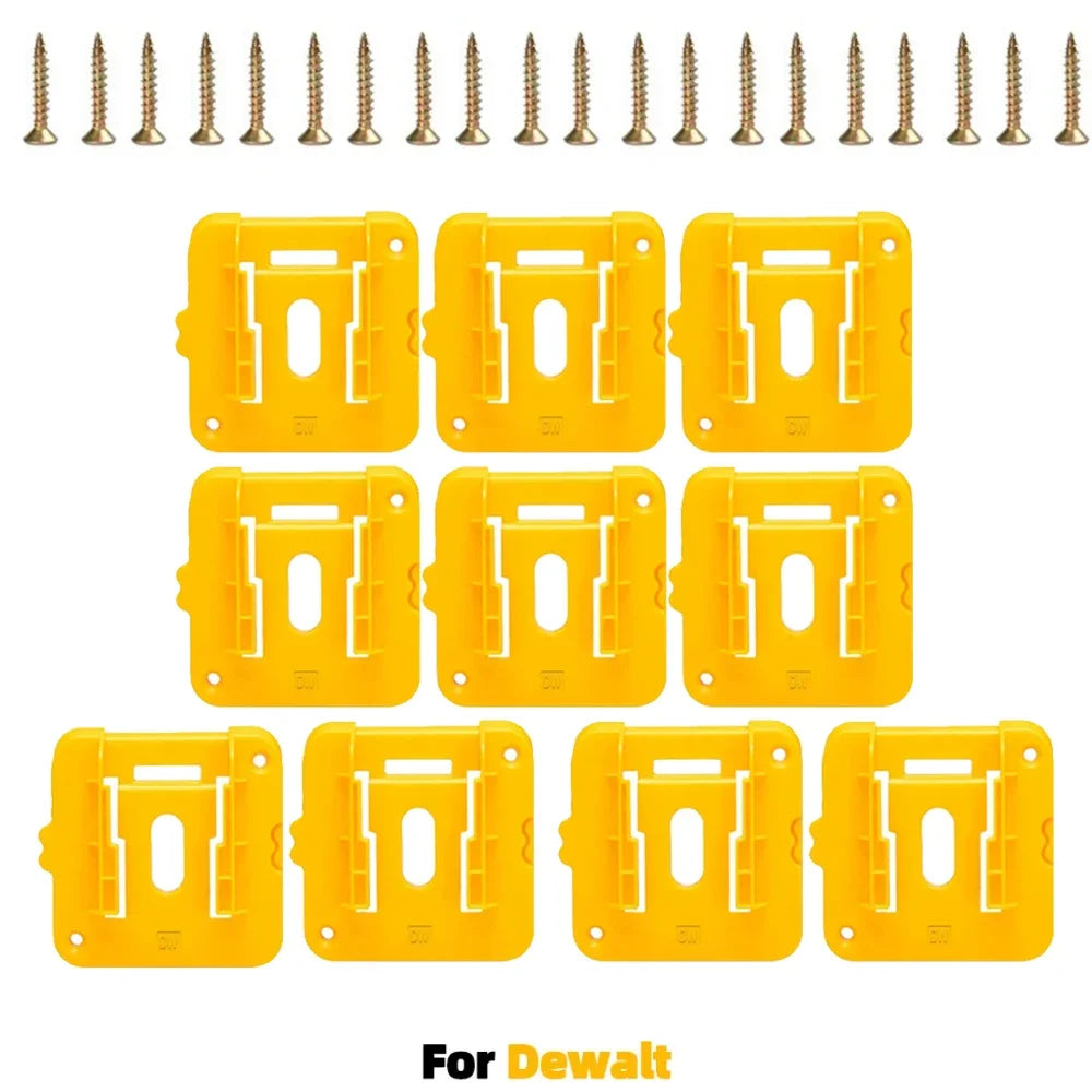 Suporte Organizador de Bateria para Milwaukee, Dewalt e Makita – Praticidade e Segurança na Sua Oficina