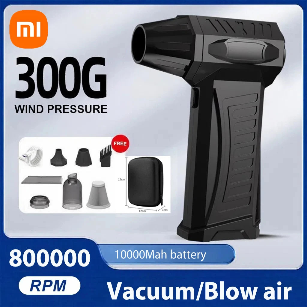 Xiaomi Super Violent Fan — Soprador Turbo Brushless 800.000 RPM com Bateria 10.000mAh