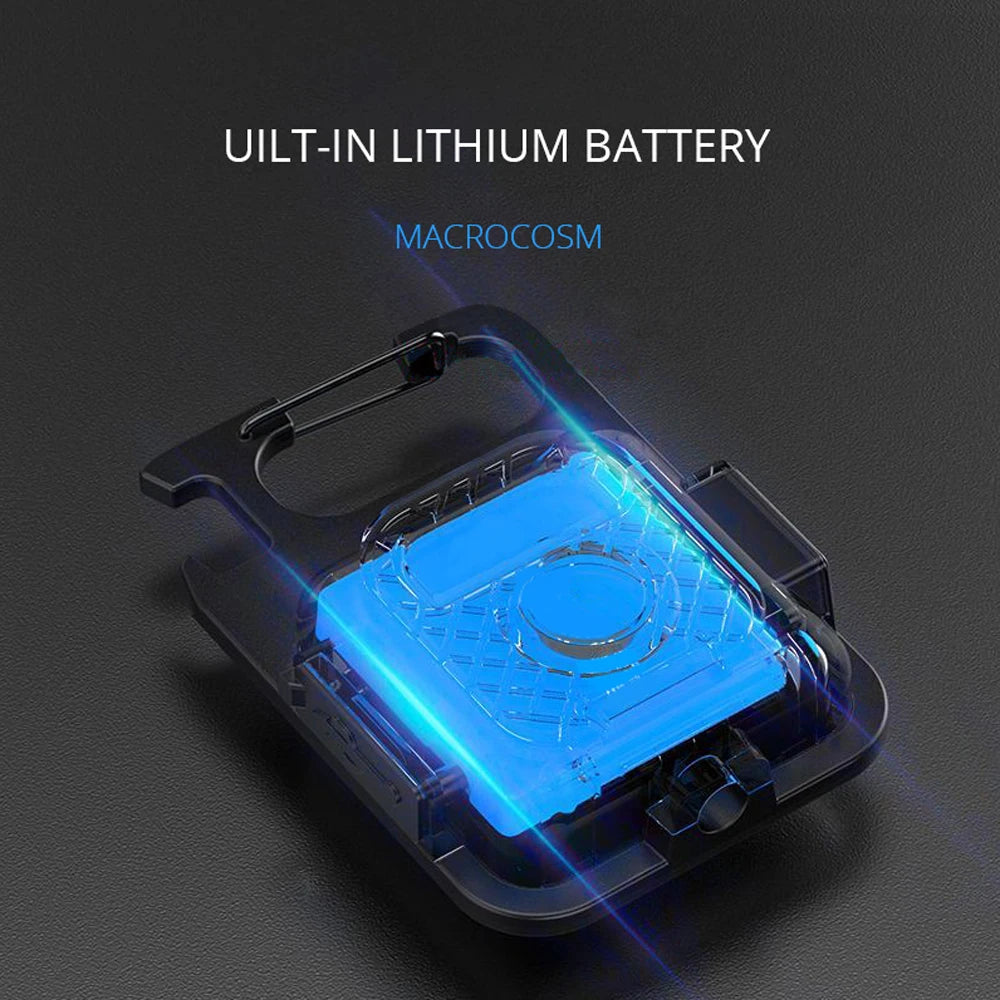 Super Bright Mini COB – Lanterna de Bolso Portátil com Ímã | 4 Modos de Iluminação, Recarregável via USB, Ideal para Camping, Trabalho e Emergências