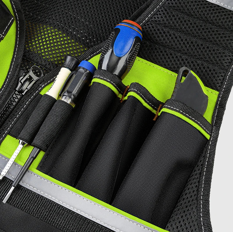 Colete de Ferramentas Profissional com Múltiplos Bolsos – Alta Resistência
