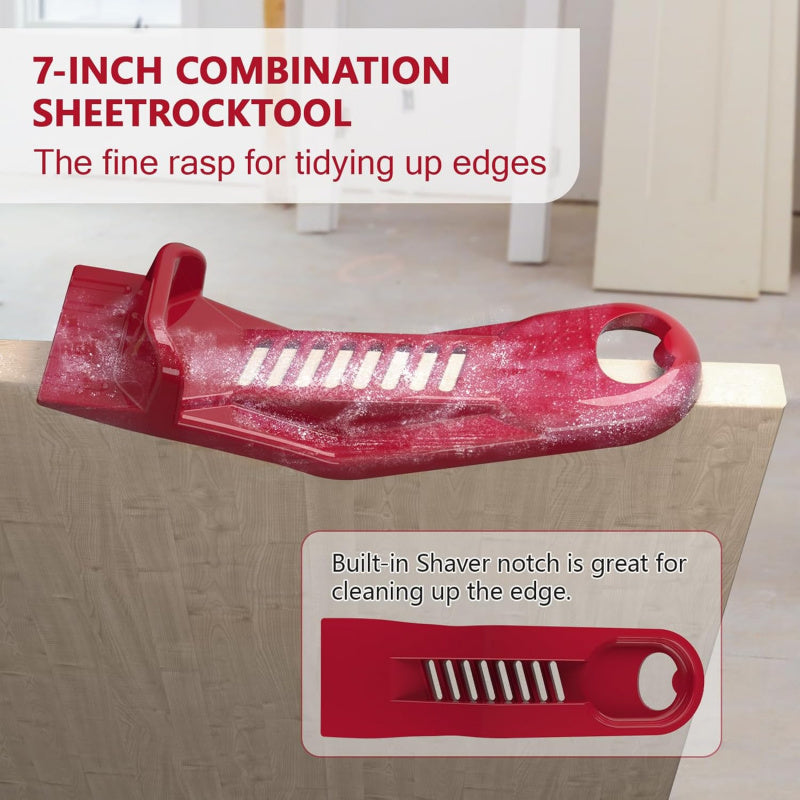 Raspador Manual de Gesso com Abridor de Garrafa – Multiuso, Portátil
