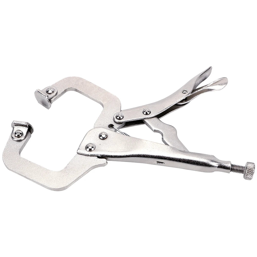 Alicate C Clamp NICEYARD 6” em Aço Liga — Fixação Segura para Seus Projetos!