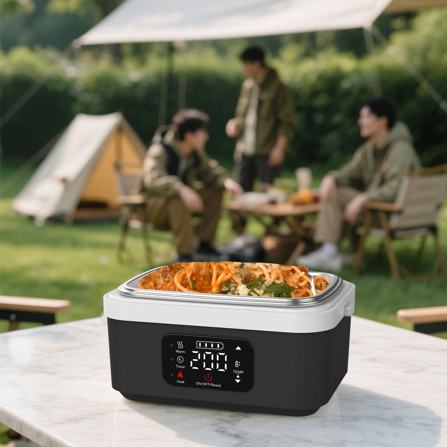 Lunch Box Elétrica Portátil 8000mAh
