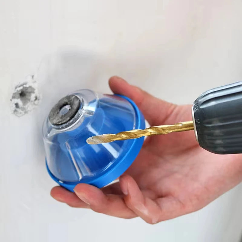 Electric Drill Dust Cover – Coletor de Poeira para Furadeira e Martelete | Proteção Contra Poeira e Resíduos