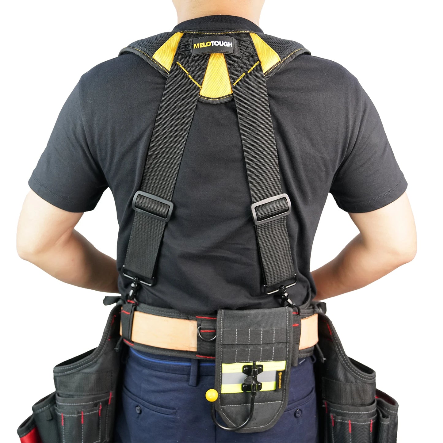 MELOTOUGH Suspensório Magnético para Cinto de Ferramentas – Conforto Extremo e Praticidade no Seu Trabalho