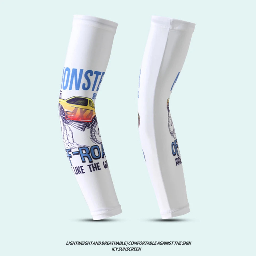 Mangas Protetoras Anti-UV para Ciclismo, Direção e Esportes – Respirável, Confortável e Estilosa!