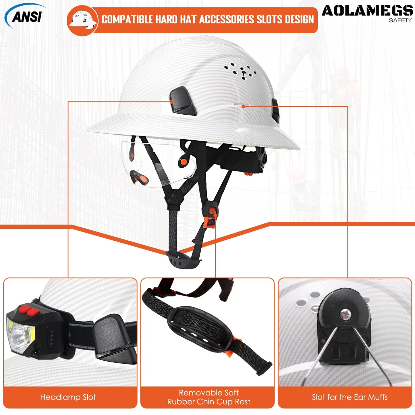 Capacete de Segurança com Aba Total – Proteção Completa para Quem Enfrenta Qualquer Clima