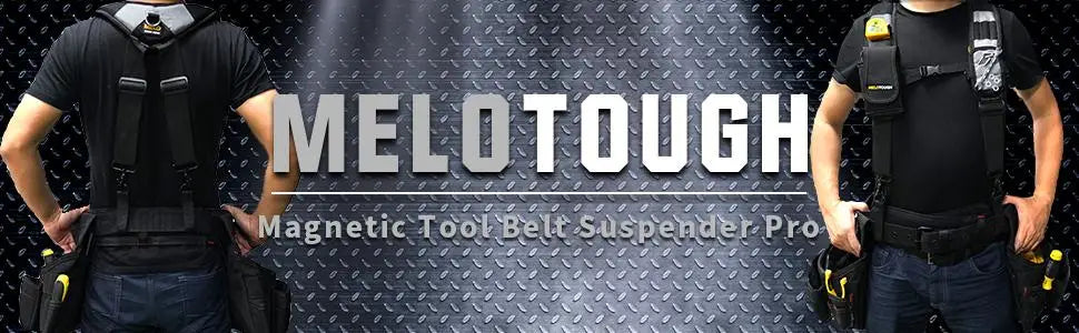 MELOTOUGH Suspensório Magnético para Cinto de Ferramentas – Conforto Extremo e Praticidade no Seu Trabalho