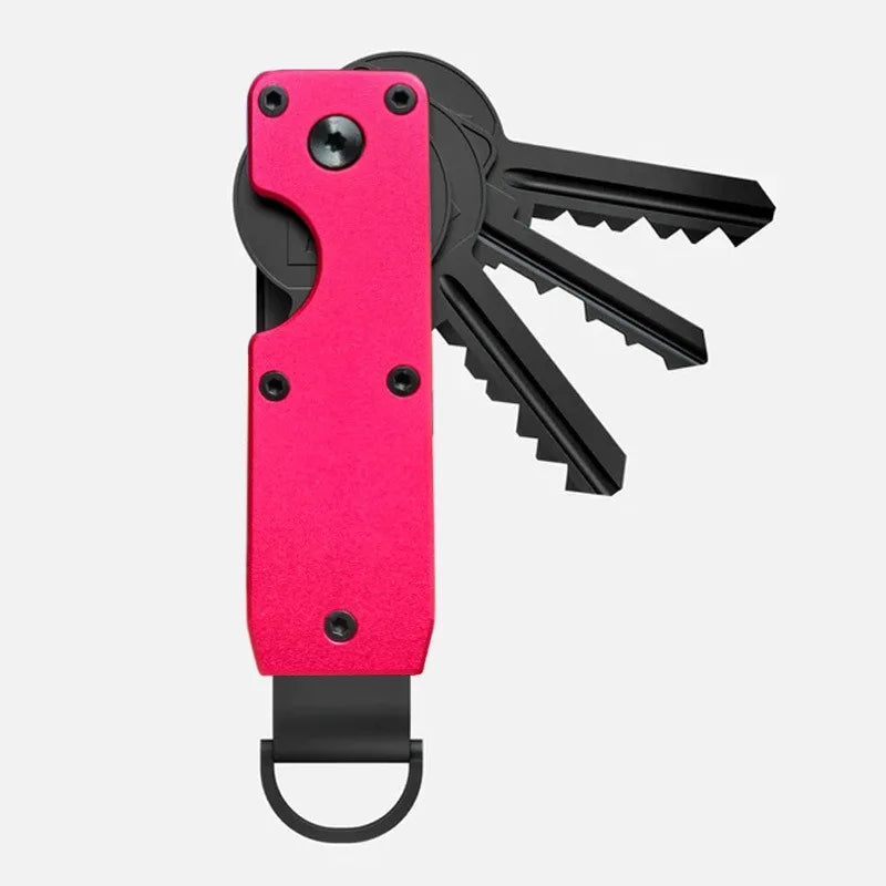 Porta-Chaves Compacto Minimalista – Organizador de 1 a 5 Chaves