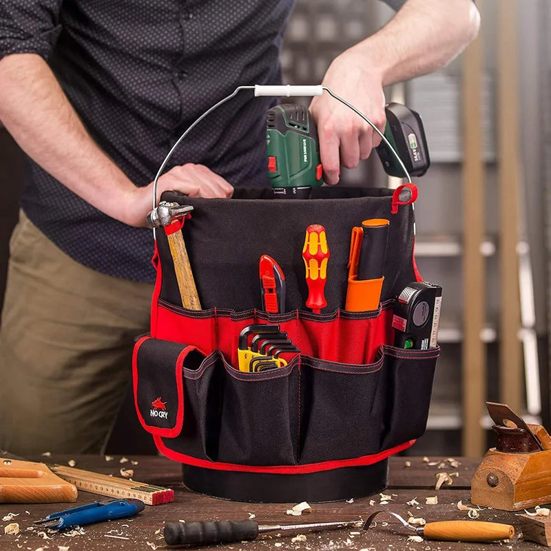 Bolsa para Ferramentas Allsome – Compacta, Resistente e Expansível para Organização Profissional