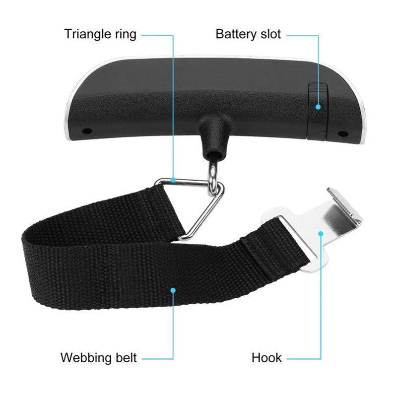 Balança Portátil Digital para Viagem – 50kg