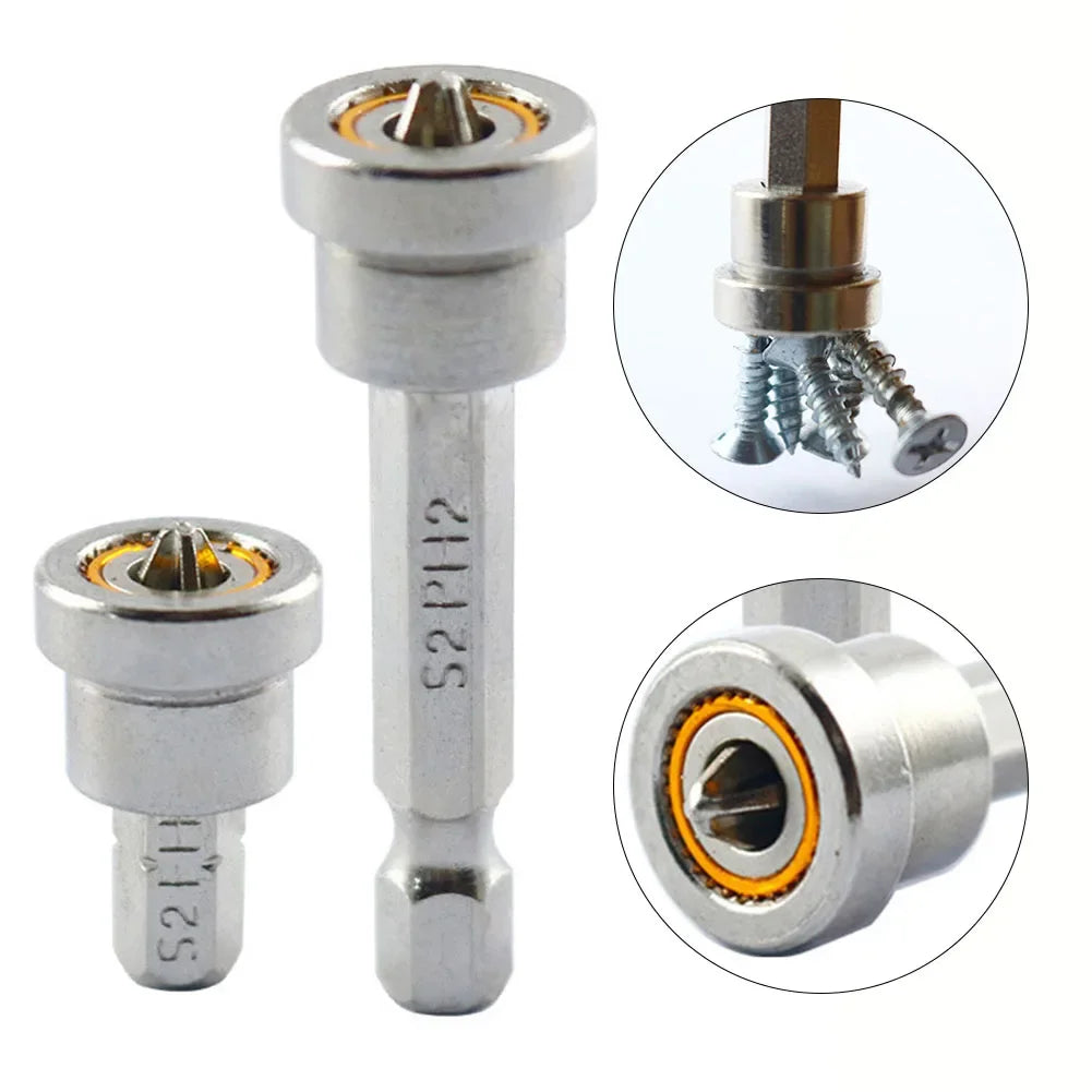 Bit Magnético com Limitador – Precisão Profissional em Drywall e Madeira (1 ou 2 peças)