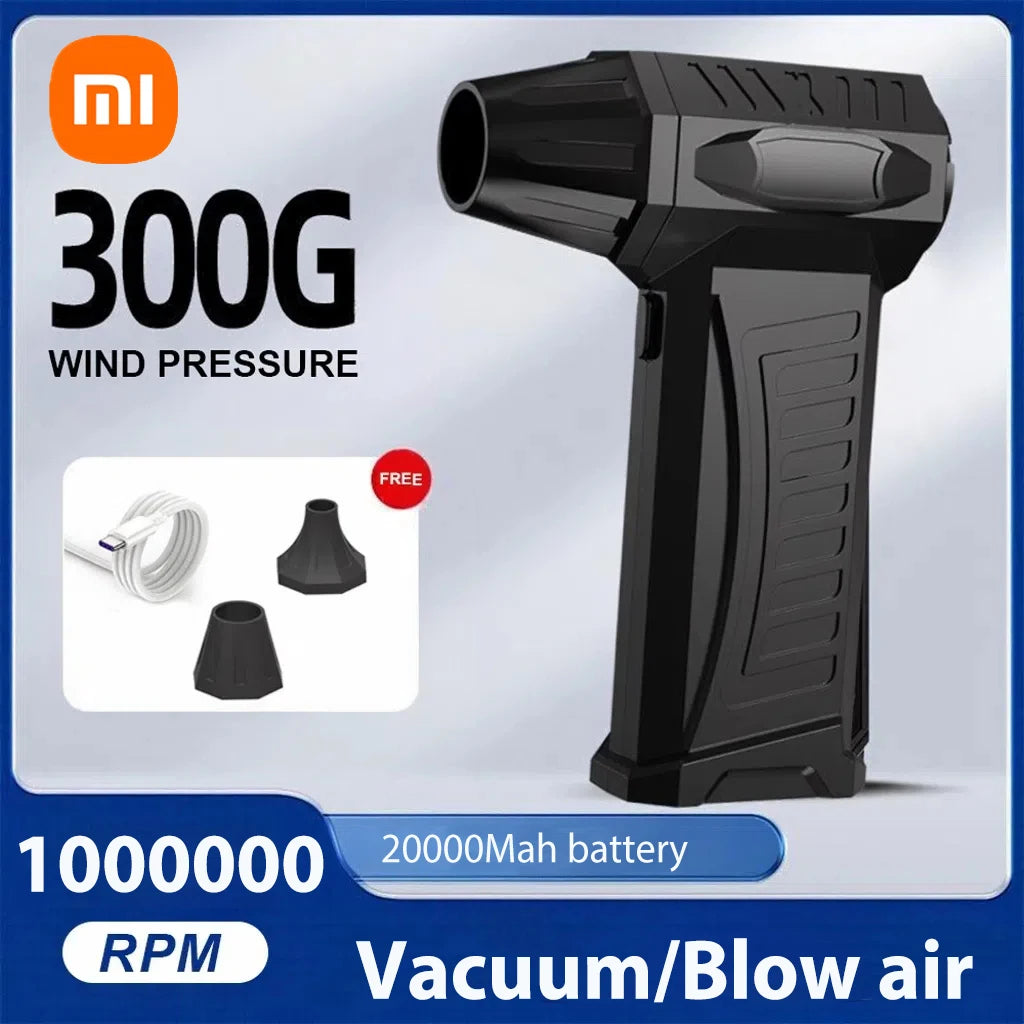 Xiaomi Super Violent Fan — Soprador Turbo Brushless 800.000 RPM com Bateria 10.000mAh