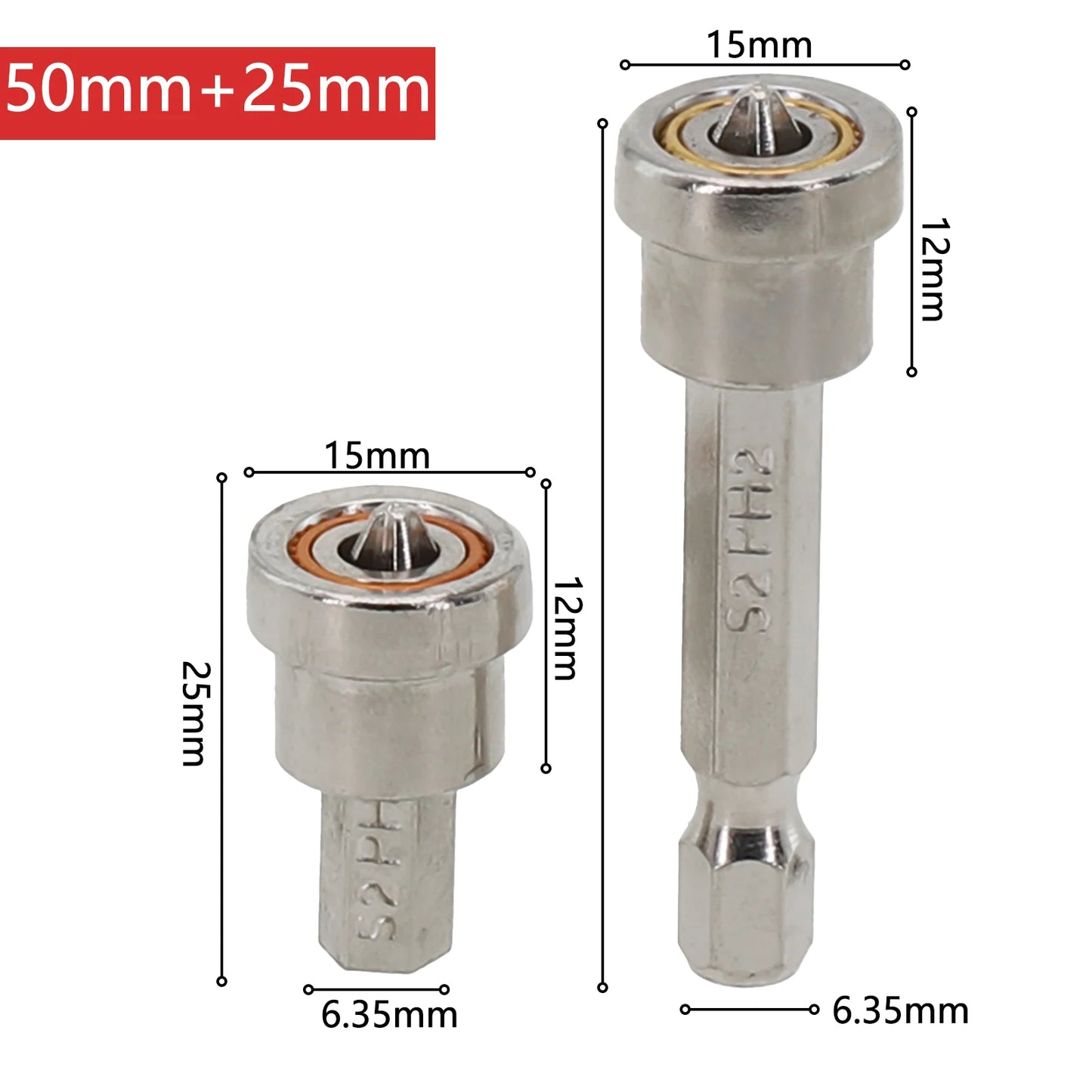 Bit Magnético com Limitador – Precisão Profissional em Drywall e Madeira (1 ou 2 peças)