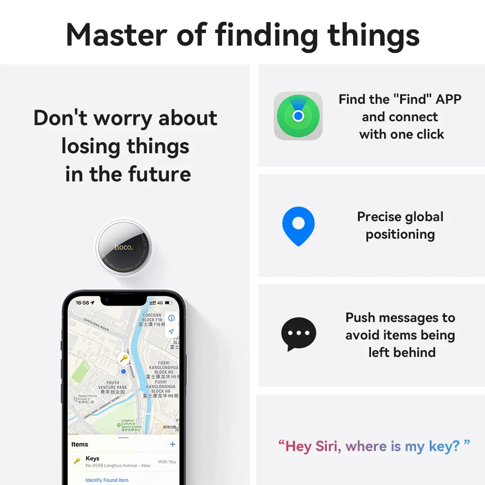 E91 Airtag Bluetooth GPS Smart Tracker