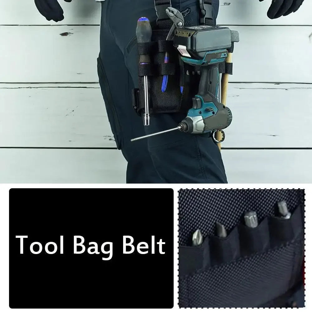 Bolsa de Ferramentas Profissional em Oxford – Compacta, Resistente e Ideal para Uso Diário