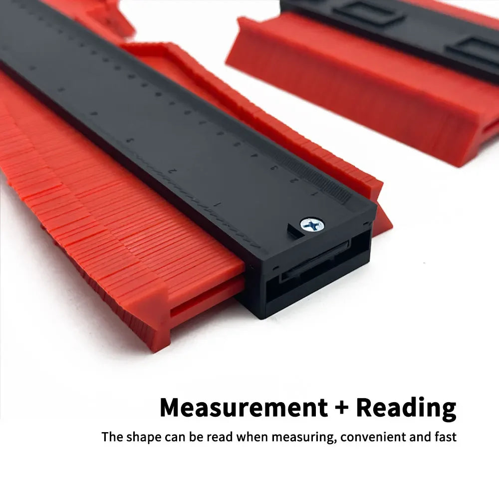 Profile Duplication Gauge Shape Gauge Duplicator Plastic Contour Copy Duplicator Magic Measuring Tool For Woodworking Tool
