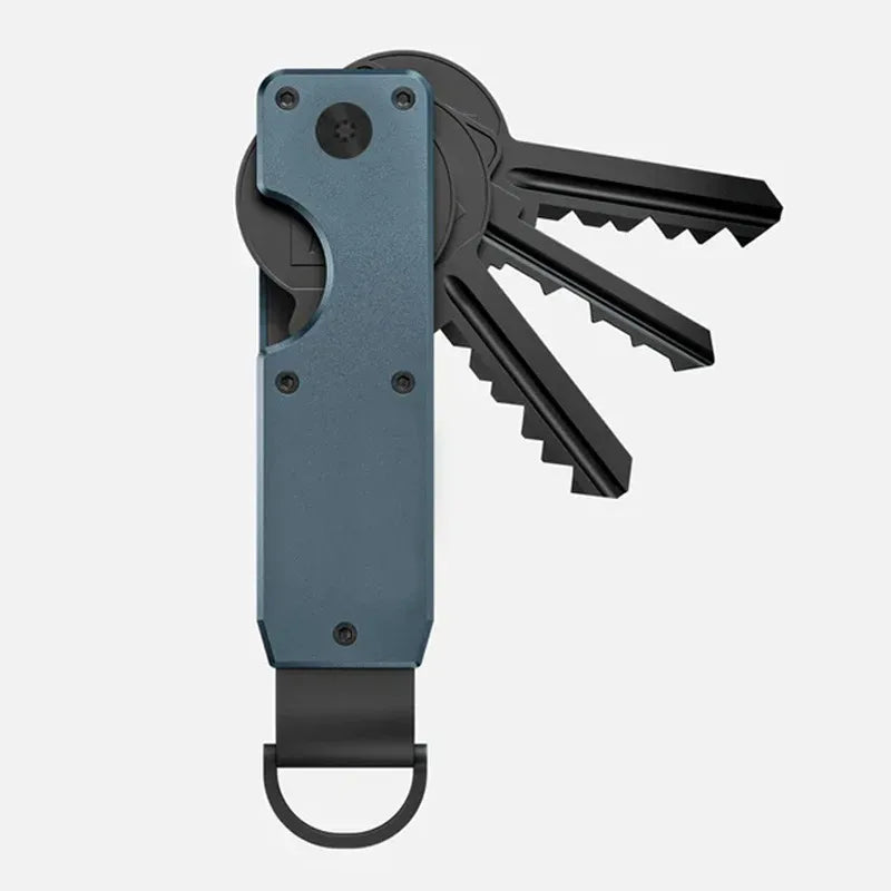 Porta-Chaves Compacto Minimalista – Organizador de 1 a 5 Chaves