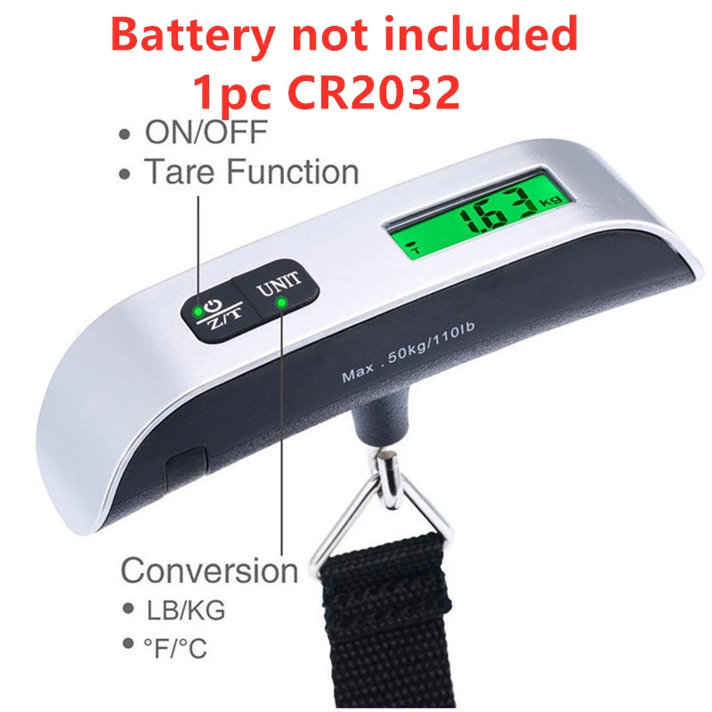 Balança Portátil Digital para Viagem – 50kg