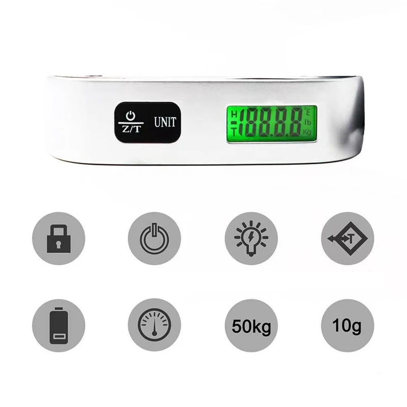 Balança Portátil Digital para Viagem – 50kg