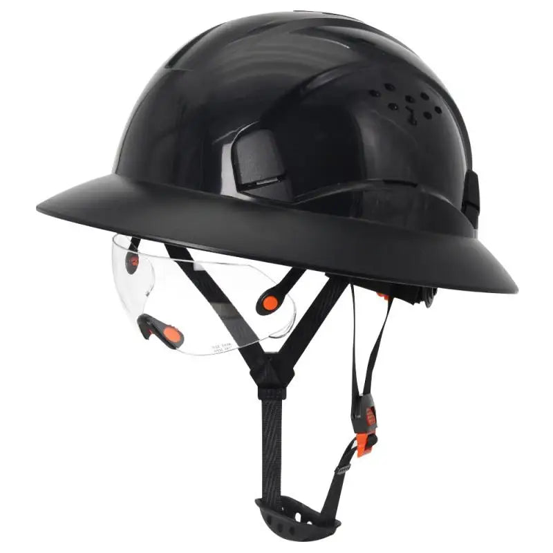 Capacete de Segurança com Aba Total – Proteção Completa para Quem Enfrenta Qualquer Clima