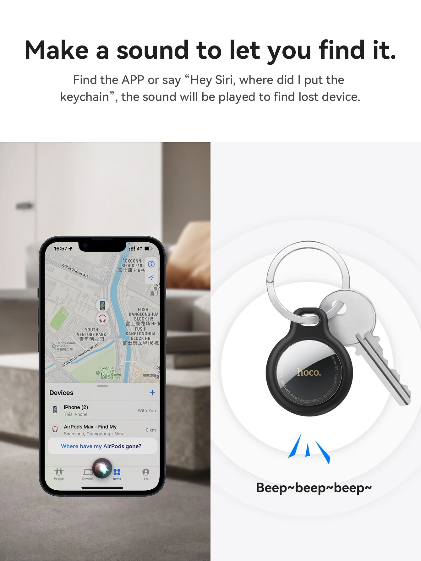 E91 Airtag Bluetooth GPS Smart Tracker