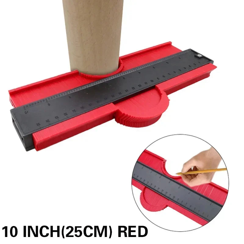 Profile Duplication Gauge Shape Gauge Duplicator Plastic Contour Copy Duplicator Magic Measuring Tool For Woodworking Tool