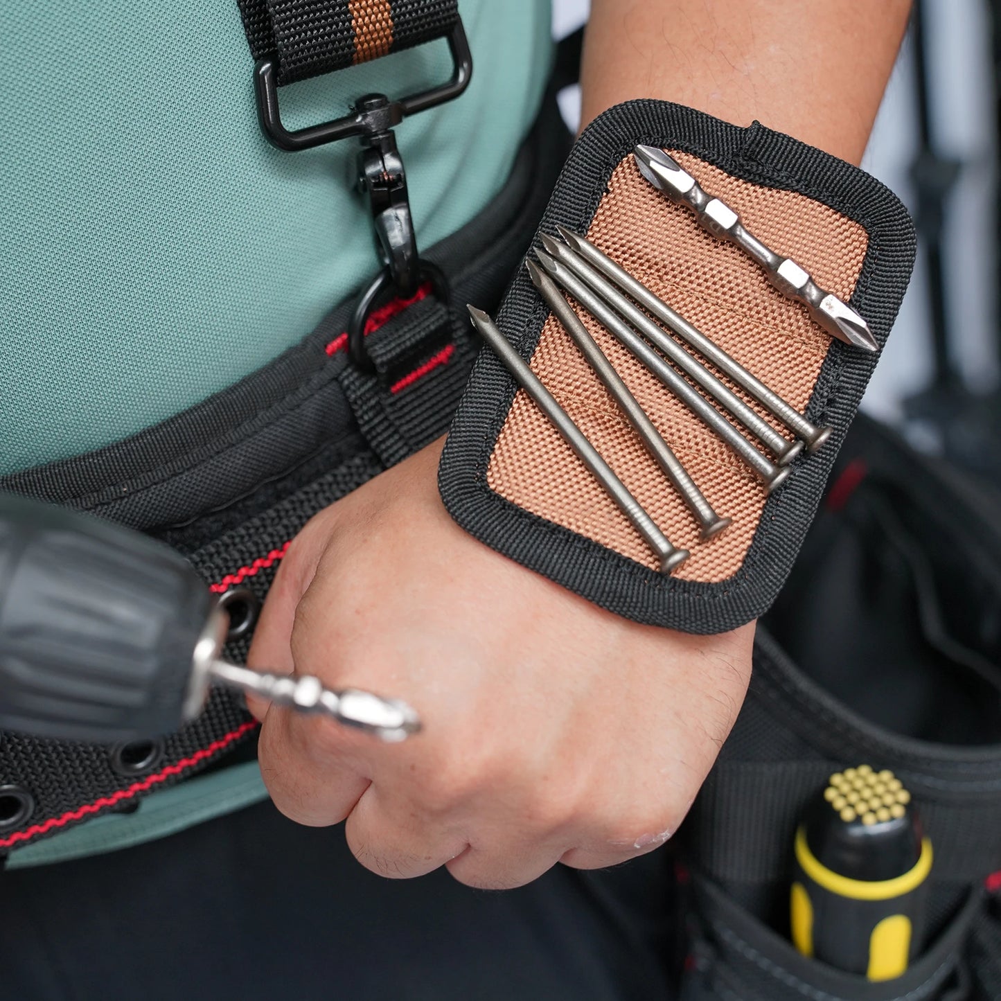 MELOTOUGH Suspensório Magnético para Cinto de Ferramentas – Conforto Extremo e Praticidade no Seu Trabalho
