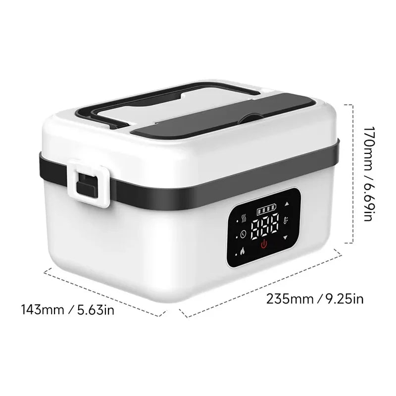 Lunch Box Elétrica Portátil 8000mAh