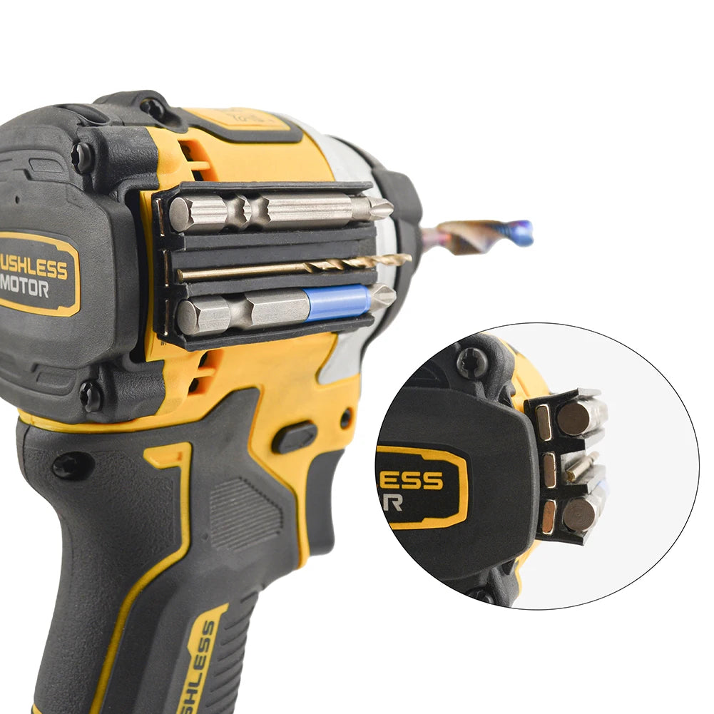 Suporte Magnético para Bits – Compatível com Furadeiras Milwaukee & DeWalt!