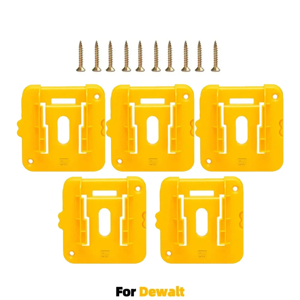 Suporte Organizador de Bateria para Milwaukee, Dewalt e Makita – Praticidade e Segurança na Sua Oficina