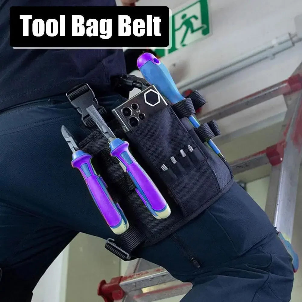 Bolsa de Ferramentas Profissional em Oxford – Compacta, Resistente e Ideal para Uso Diário