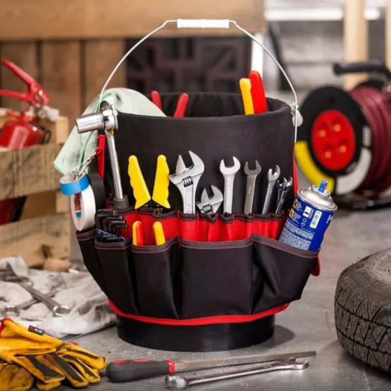 Bolsa para Ferramentas Allsome – Compacta, Resistente e Expansível para Organização Profissional