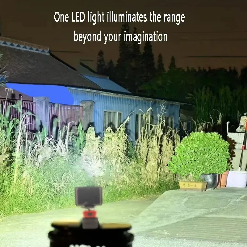 Luminária Portátil LED Recarregável para Trabalho – Potência e Praticidade em Qualquer Lugar