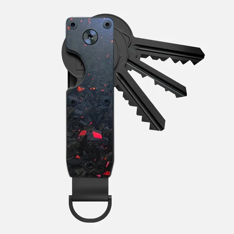 Porta-Chaves Compacto Minimalista – Organizador de 1 a 5 Chaves