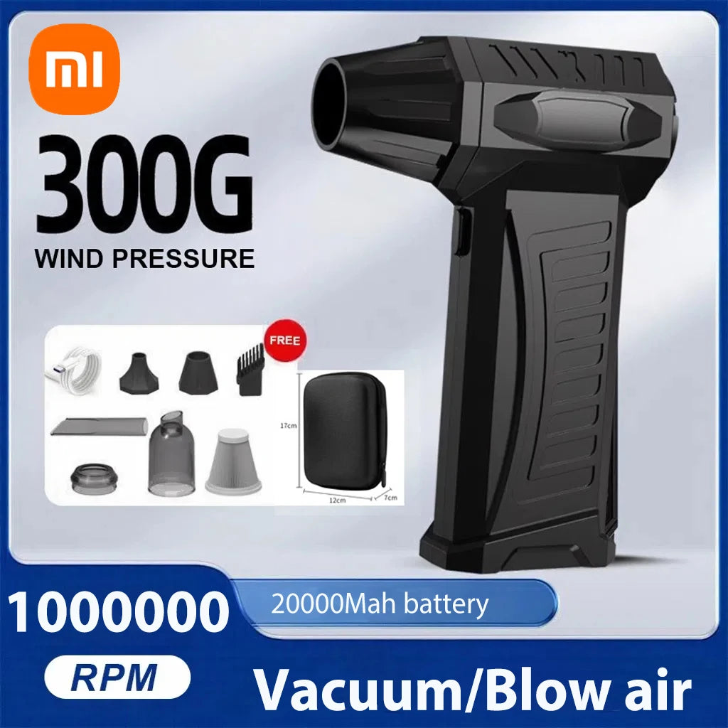Xiaomi Super Violent Fan — Soprador Turbo Brushless 800.000 RPM com Bateria 10.000mAh