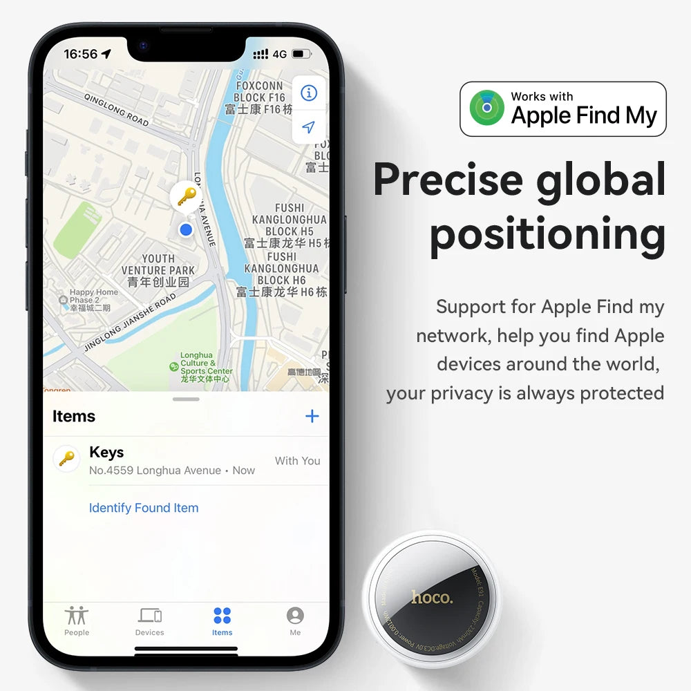 E91 Airtag Bluetooth GPS Smart Tracker