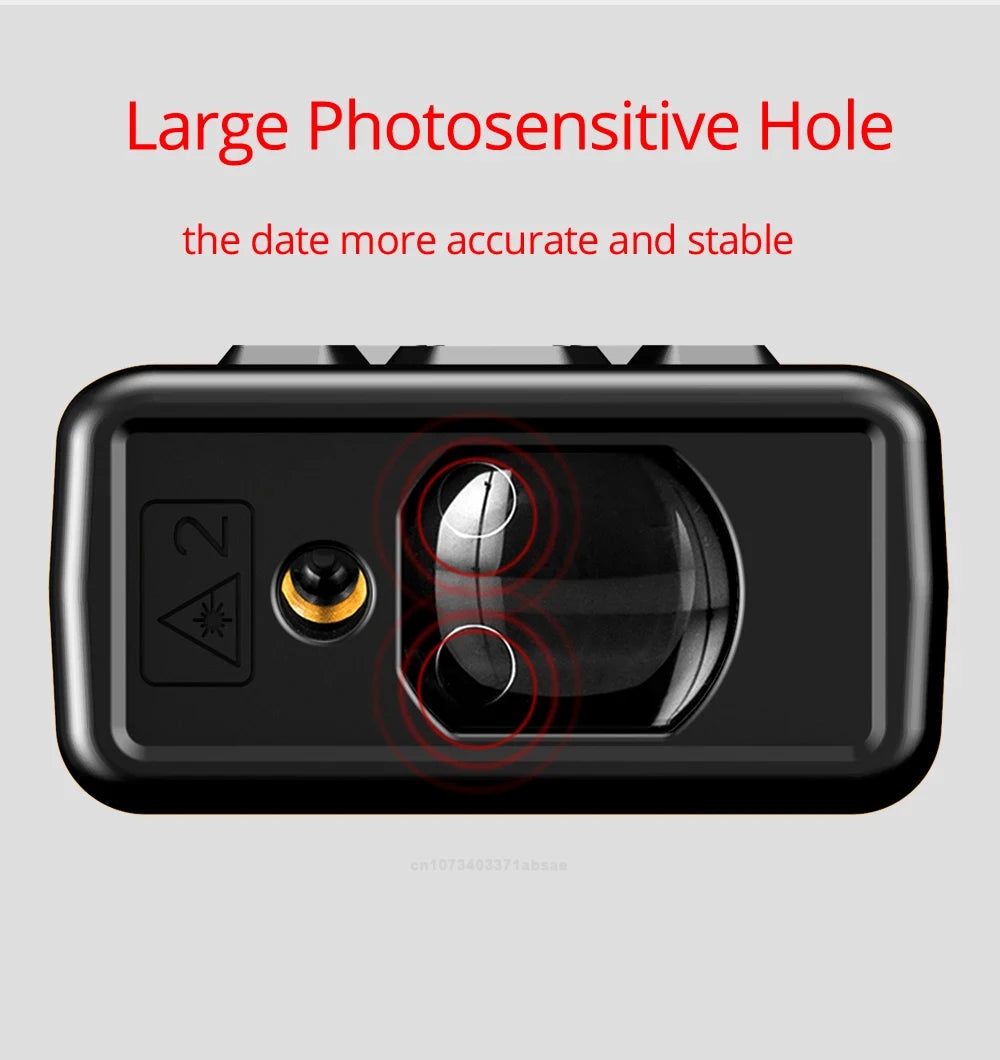SNDWAY Laser Distance Meter 50M 70M 100M 120M Digital Tape Measure Rangefinder with Distance Area Volume Self-calibration
