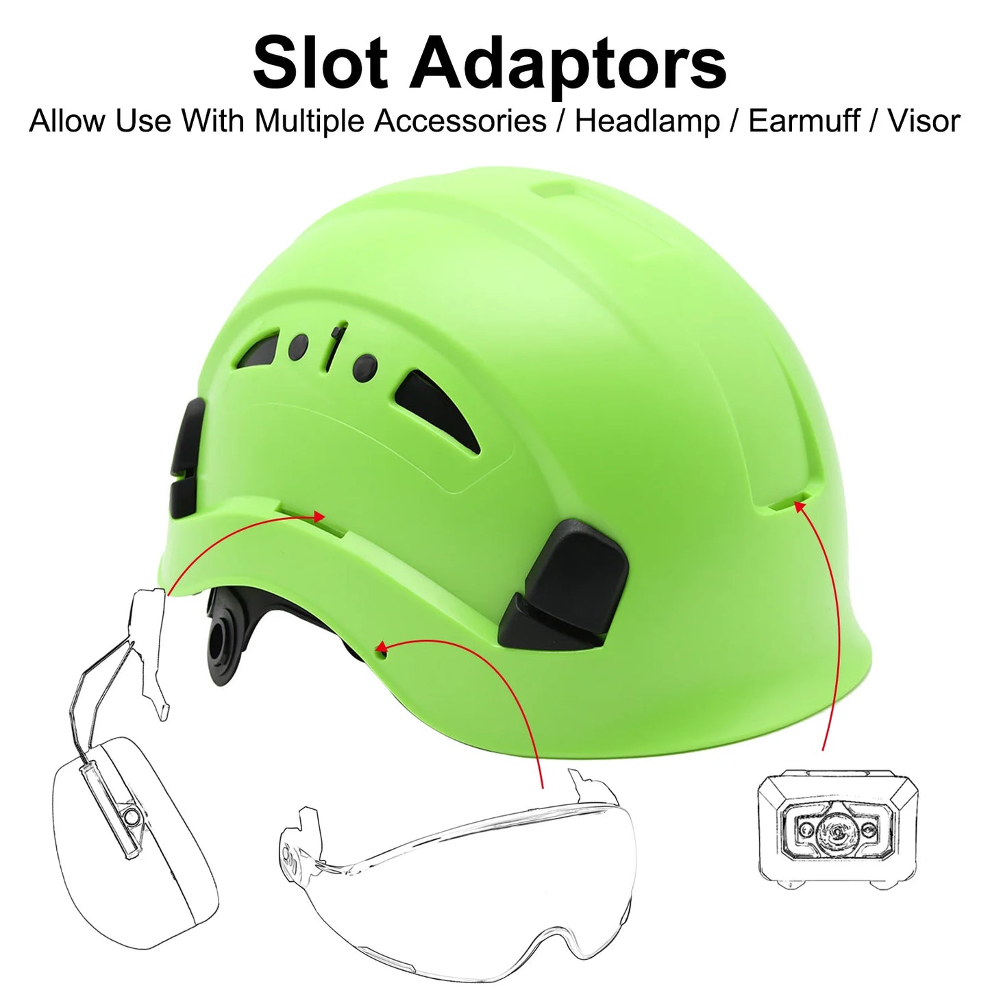 Capacete de Segurança Aolamegs CR08 — Proteção Certificada para Trabalhos Pesados!