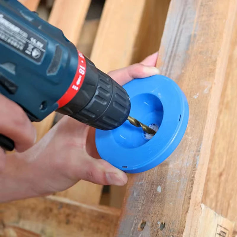 Electric Drill Dust Cover – Coletor de Poeira para Furadeira e Martelete | Proteção Contra Poeira e Resíduos
